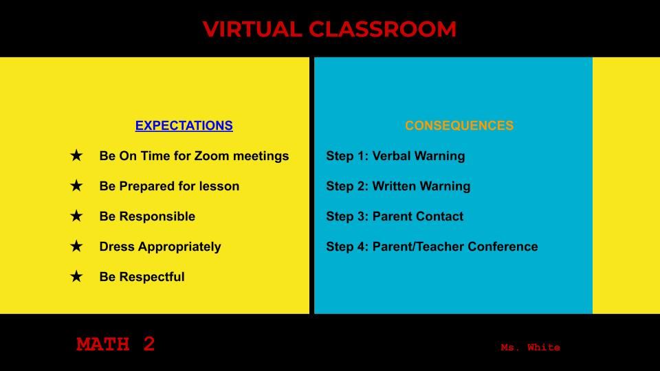 Expectations and Consequences Expectations and Consequences